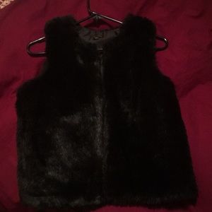 Furry vest